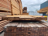 Thermo vuren planken geschaafd 3000x120x20mm (21x) - afbeelding 3 van  3