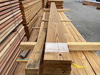 Thermo vuren planken geschaafd 3000x140x20mm (9x) - afbeelding 1 van  3