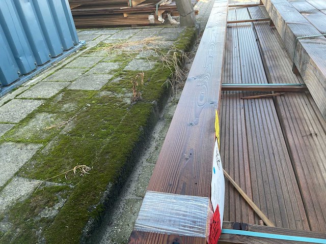 Thermo vuren planken geschaafd 3000x140x20mmm (9x) - afbeelding 1 van  3