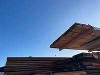 Thermo vuren planken geschaafd geborsteld 3000x120x20mm (21x) - afbeelding 2 van  2