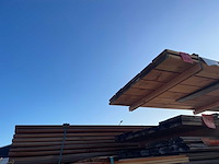 Thermo vuren planken geschaafd geborsteld 3000x120x20mm (21x) - afbeelding 2 van  2