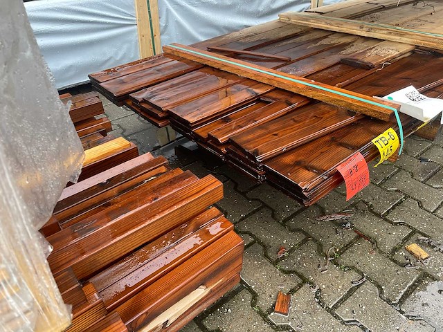 Thermo vuren veer en groef 5100x130x19mm (29x) - afbeelding 1 van  3