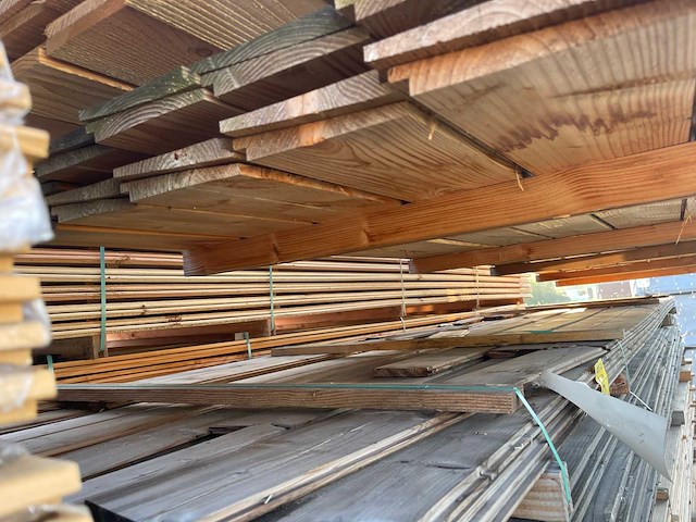 Thermo vuren veer en groef 5100x130x19mm (29x) - afbeelding 1 van  3