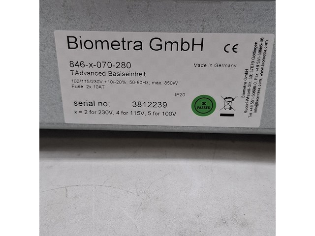Thermocycler, biometra, 846-x-070-280 - afbeelding 9 van  12