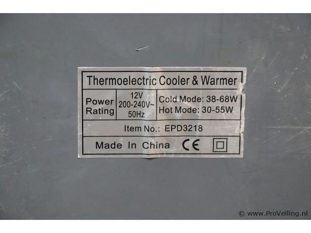 Thermoelectric cooler & warmer epd3218 - afbeelding 5 van  5
