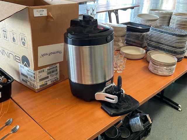 Thermofresh rvs koffie dispenser - afbeelding 1 van  5
