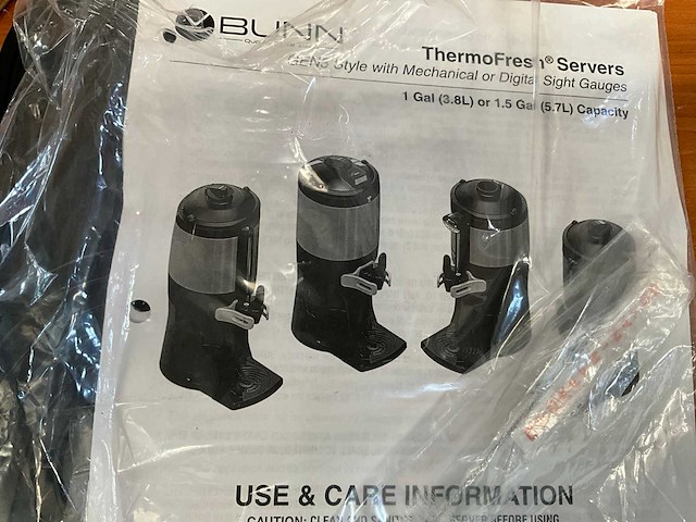 Thermofresh rvs koffie dispenser - afbeelding 4 van  5
