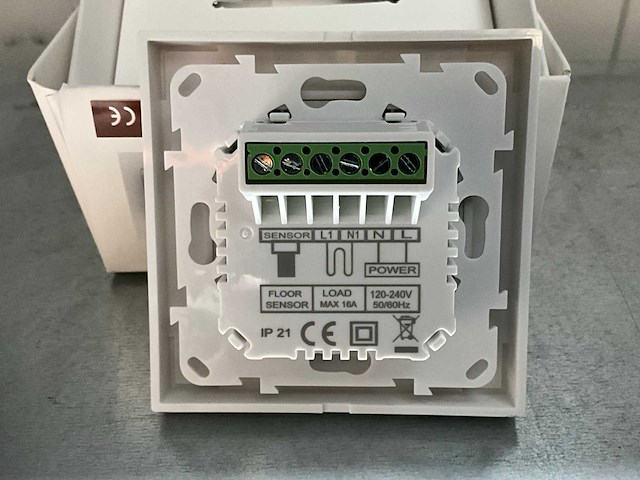 Thermolife wifi vloerverwarming thermostaat (8x) - afbeelding 2 van  4