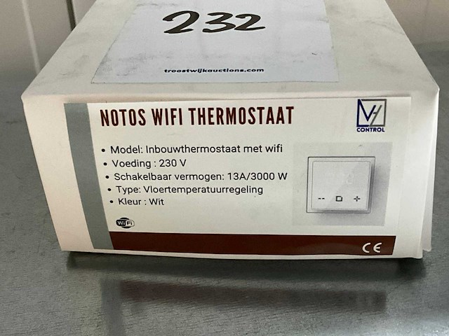 Thermolife wifi vloerverwarming thermostaat (8x) - afbeelding 4 van  4