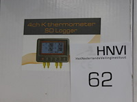 Thermologger 4 kanaals sd logger. - afbeelding 3 van  3