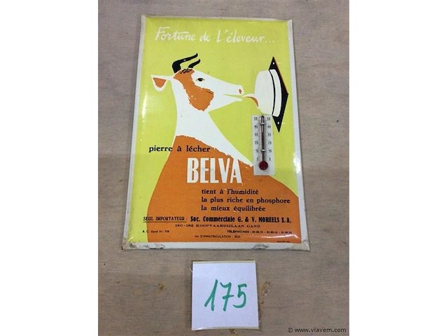 Thermometer vintage - afbeelding 1 van  2