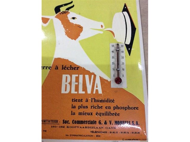 Thermometer vintage - afbeelding 2 van  2