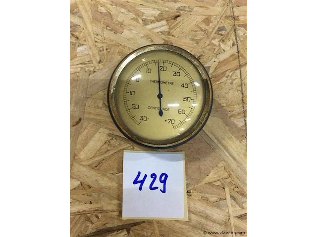 Thermometer vintage - afbeelding 1 van  2