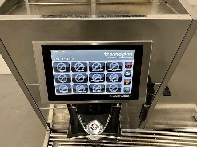 Thermoplan - black & white - koffiemachine - afbeelding 4 van  8
