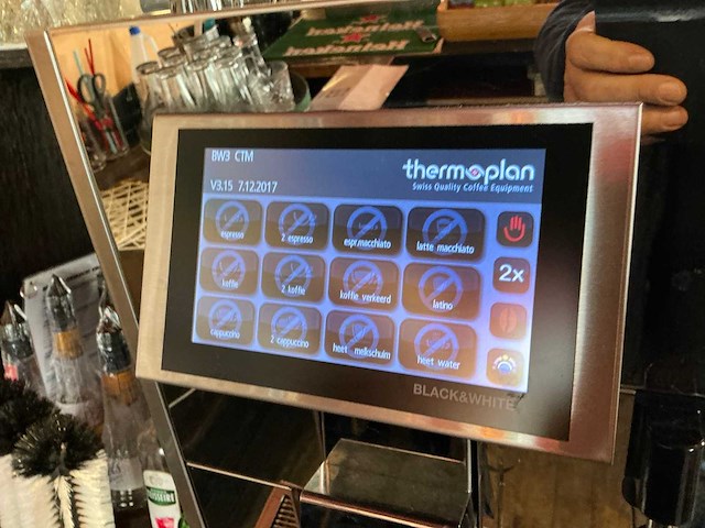 Thermoplan black&white 3 koffiemachine - afbeelding 3 van  6