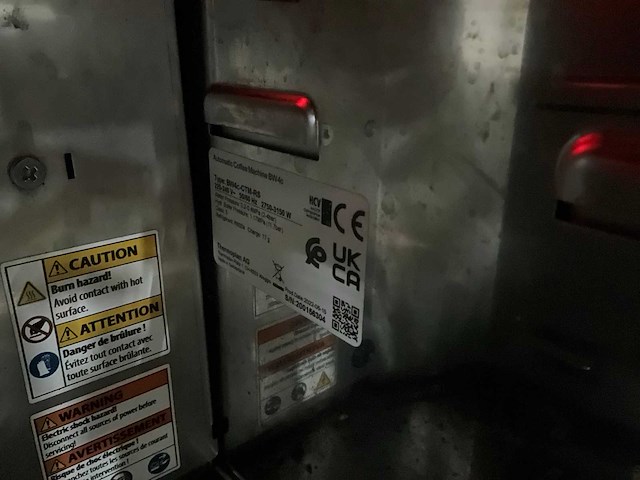 Thermoplan bw4c ctm 2022 koffiemachine - afbeelding 7 van  10