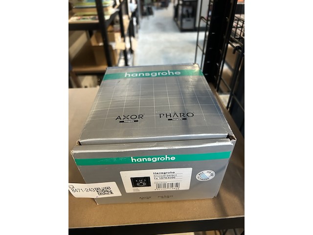 Thermostaat afbouwdeel voor 2 functies hansgrohe, showerselect 15763000, chroom - afbeelding 3 van  3