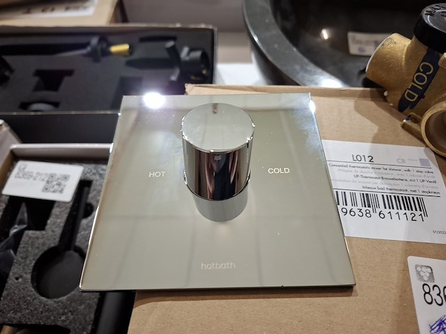Thermostaat inbouw hotbath, laddy, chroom - afbeelding 2 van  4