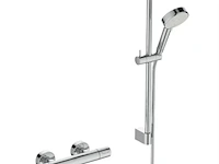 Thermostaatkraan met doucheset ideal standard, ceratherm t25, chroom