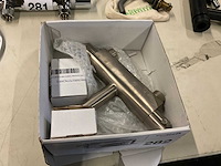 Thermostatische bad-douche mengkraan rvs - afbeelding 3 van  3