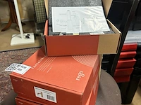 Thermostatische badmengkraan, 1x fonteinkraan, 1x zeepdispenser regn