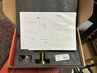Thermostatische badmengkraan, 1x fonteinkraan, 1x zeepdispenser regn - afbeelding 3 van  5