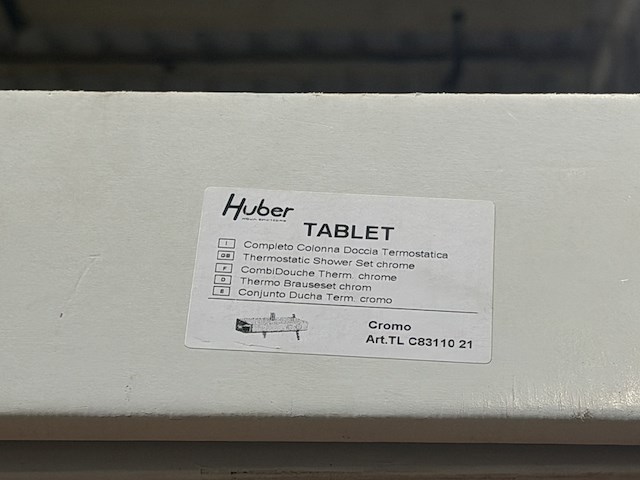 Thermostatische doucheset, huber - afbeelding 2 van  3