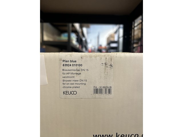 Thermostatische kraan keuco, plan blue - afbeelding 3 van  4