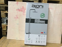Thermostatische regendoucheset aloni, optima rondo, chroom - afbeelding 1 van  3