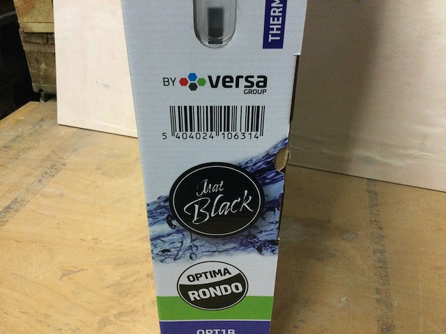 Thermostatische regendoucheset aloni, optima rondo, zwart - afbeelding 2 van  2