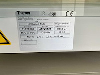 Thermowetenschappelijke heracell 150i gp laboratorium co2-incubator (4x) - afbeelding 5 van  13