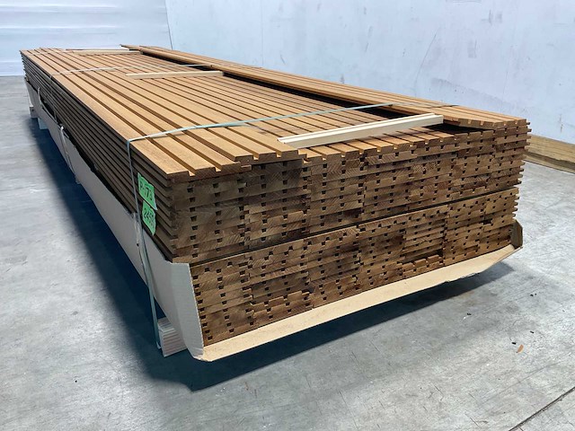 Thermowood ayous rib3 gevelbekleding 300x14x1,7 cm (35x) - afbeelding 5 van  6