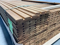 Thermowood ayous rib3 gevelbekleding 300x14x1,7 cm (35x) - afbeelding 6 van  9