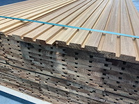 Thermowood ayous rib3 gevelbekleding 330x14x1,7 cm (35x) - afbeelding 6 van  8