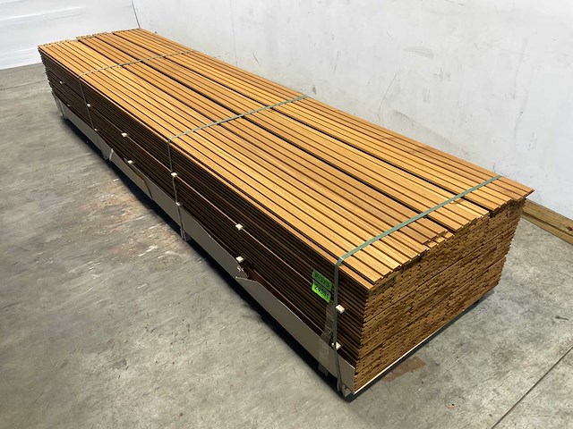 Thermowood ayous rib3 gevelbekleding 360x14x1,7 cm (30x) - afbeelding 1 van  10