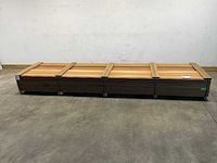 Thermowood ayous rib3 gevelbekleding 390x14,5x2,2 cm (22x) - afbeelding 1 van  7