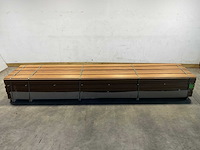 Thermowood ayous rib3 gevelbekleding 420x14x1,7 cm (25x) - afbeelding 4 van  5