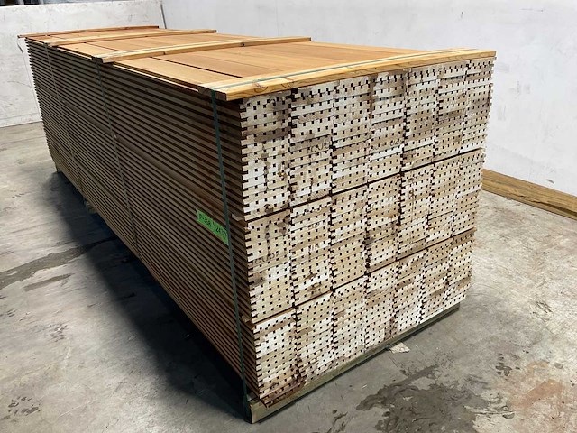 Thermowood ayous rib5 gevelbekleding 300x13,8x2,1 cm (25x) - afbeelding 7 van  9