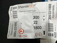 Thermrad - compact 4 plus - radiator 180 x 22 x 30 cm - afbeelding 5 van  13