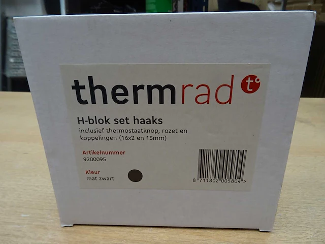 Thermrad - h-blok set haaks (6x) - afbeelding 1 van  1