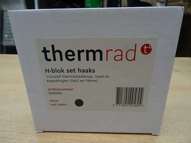 Thermrad - h-blok set haaks (6x) - afbeelding 1 van  1