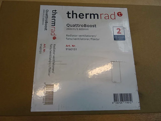 Thermrad - quattroboost - radiatorventilator 260cm - afbeelding 2 van  3