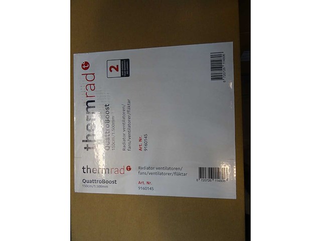 Thermrad - quattroboost 150cm - radiator ventilatorset - afbeelding 2 van  2