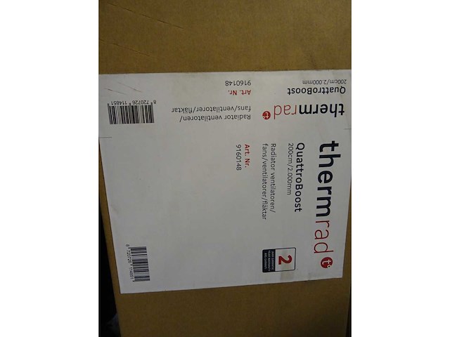 Thermrad - quattroboost 200cm - radiatorventilator - afbeelding 2 van  2