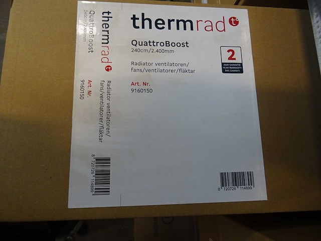 Thermrad - quattroboost 240cm - radiator ventilatorset - afbeelding 2 van  2