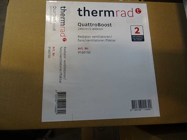 Thermrad - quattroboost 240cm - radiator ventilatorset - afbeelding 2 van  2