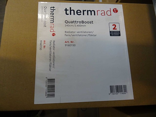 Thermrad - quattroboost 240cm - radiator ventilatorset - afbeelding 2 van  2