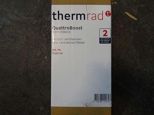 Thermrad - quattroboost 50cm - radiatorventilator (2x) - afbeelding 2 van  2