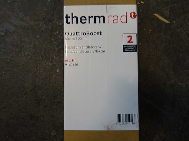 Thermrad - quattroboost 50cm - radiatorventilator (2x) - afbeelding 2 van  2