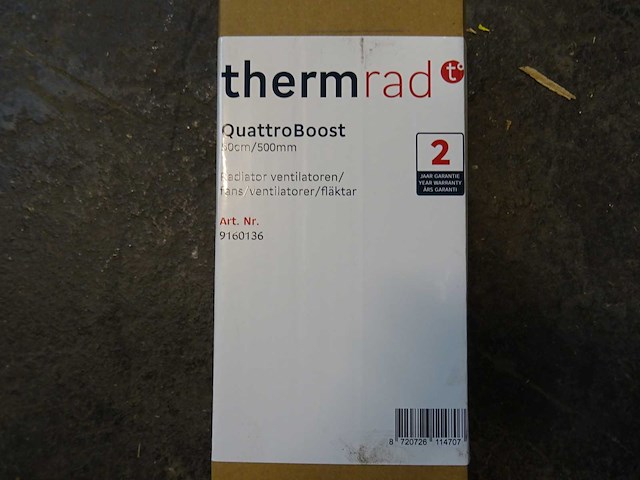 Thermrad - quattroboost 50cm - radiatorventilator (2x) - afbeelding 2 van  2